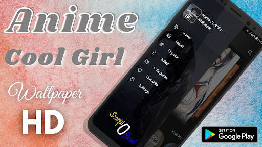 Run android online APK Anime Cool Girl Wallpaper from MyAndroid or emulate Anime Cool Girl Wallpaper using MyAndroid
