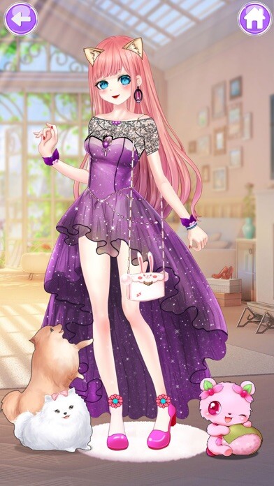 Emulate iPhone app Anime Dress Up Games using MyAndroid Emulate iPhone app Anime Dress Up Games using MyAndroid