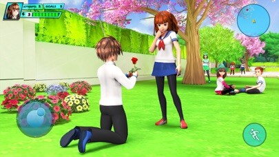 Emulate iPhone app Anime Girl High School Life using MyAndroid
