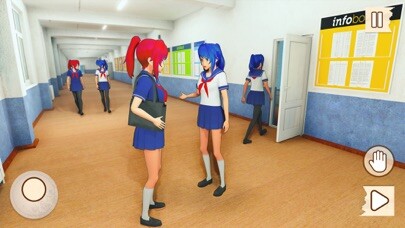 Emulate iPhone app Anime Girl High School Student using MyAndroid Emulate iPhone app Anime Girl High School Student using MyAndroid