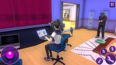 Emulate iPhone app Anime Girl School Life Fun 3D using MyAndroid Emulate iPhone app Anime Girl School Life Fun 3D using MyAndroid