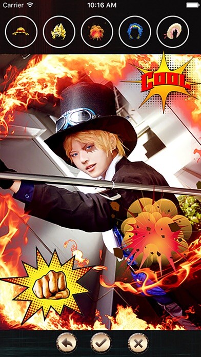 Emulate iPhone app Anime Heroes Super Cosplay Stickers using MyAndroid Emulate iPhone app Anime Heroes Super Cosplay Stickers using MyAndroid