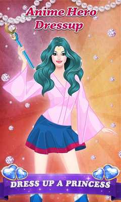 Emulate Android APK Anime Hero - Girl Dressup