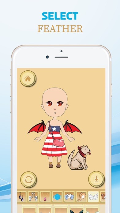 Emulate iPhone app Anime Kawaii Doll Dress up Doc using MyAndroid Emulate iPhone app Anime Kawaii Doll Dress up Doc using MyAndroid