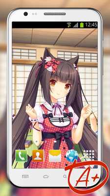 Emulate Android APK Anime Live Wallpaper of Chocola and Vanilla Nekos Emulate Android APK Anime Live Wallpaper of Chocola and Vanilla Nekos