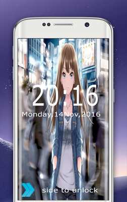 Emulate Android APK Anime Lock Screen 2018