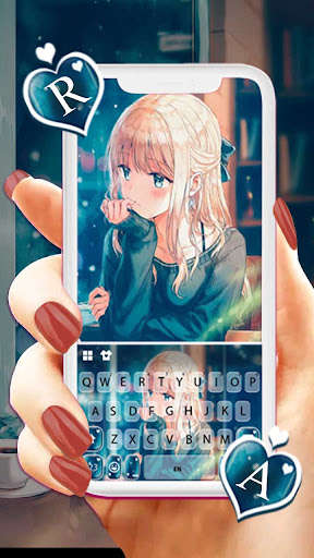Run android online APK Anime Love Girl Keyboard Background from MyAndroid or emulate Anime Love Girl Keyboard Background using MyAndroid