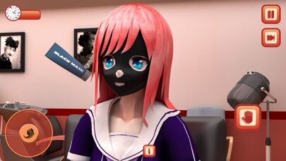 Emulate iPhone app Anime Makeup & Makeover Salon using MyAndroid