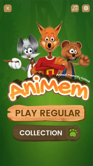 Emulate iPhone app Animem - Pairs Match Memory using MyAndroid Emulate iPhone app Animem - Pairs Match Memory using MyAndroid
