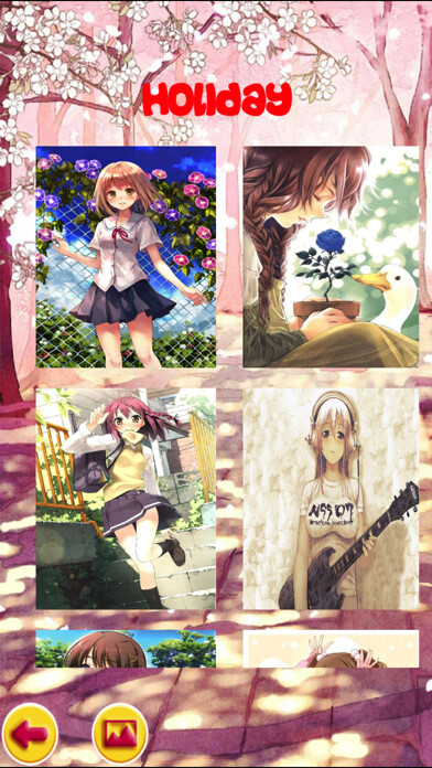 Emulate iPhone app Anime Picture Puzzle using MyAndroid Emulate iPhone app Anime Picture Puzzle using MyAndroid