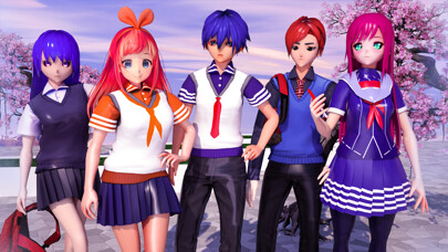 Emulate iPhone app Anime School Girl Love Life 3D using MyAndroid Emulate iPhone app Anime School Girl Love Life 3D using MyAndroid