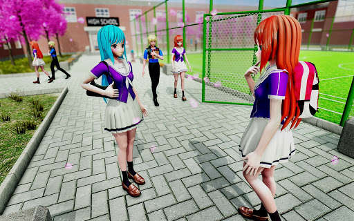 Run android online APK Anime School Girl Sim: High School Life Simulator from MyAndroid or emulate Anime School Girl Sim: High School Life Simulator using MyAndroid