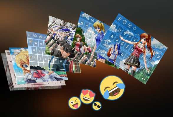Emulate Android APK Anime School Keyboard