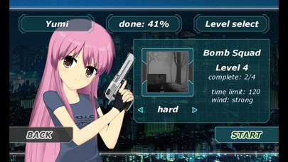Emulate iPhone app Anime Sniper using MyAndroid