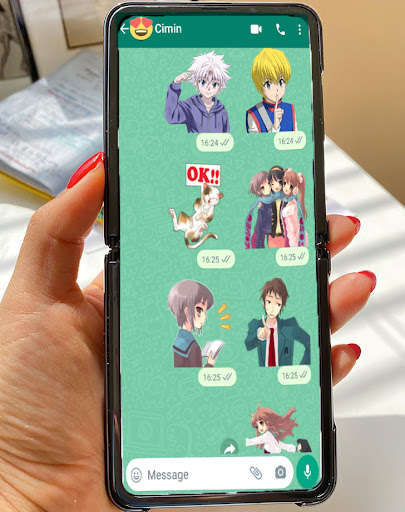 Run android online APK Anime Stickers For WhatsApp 22 from MyAndroid or emulate Anime Stickers For WhatsApp 22 using MyAndroid