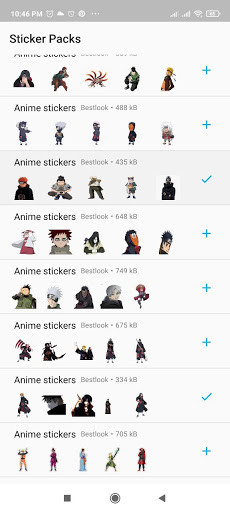 Run android online APK Anime Stickers Hockage for Whatsapp from MyAndroid or emulate Anime Stickers Hockage for Whatsapp using MyAndroid