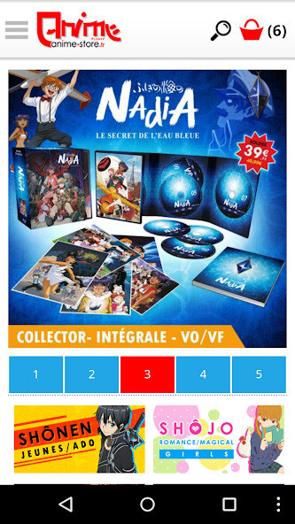 Emulate iPhone app Anime Store using MyAndroid Emulate iPhone app Anime Store using MyAndroid