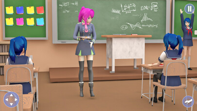 Emulate iPhone app Anime virtual School Teacher using MyAndroid Emulate iPhone app Anime virtual School Teacher using MyAndroid