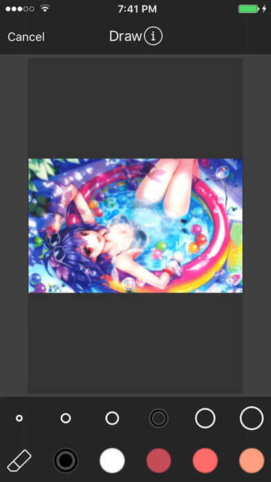 Emulate iPhone app Anime Wallpapers: AGC using MyAndroid