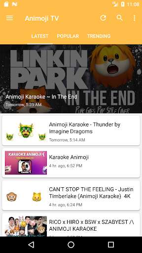 Emulate Android APK Animoji Karaoke TV Emulate Android APK Animoji Karaoke TV