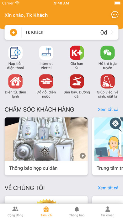 Emulate iPhone app An ?i?n C? dân using MyAndroid Emulate iPhone app An ?i?n C? dân using MyAndroid