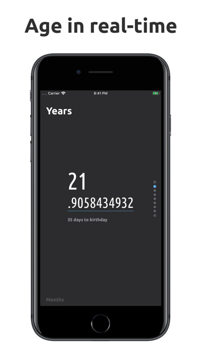 Emulate iPhone app Ani - Real-Time Age Calculator using MyAndroid Emulate iPhone app Ani - Real-Time Age Calculator using MyAndroid