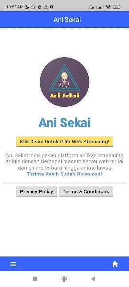Run android online APK Ani Sekai - Streaming Anime from MyAndroid or emulate Ani Sekai - Streaming Anime using MyAndroid Run android online APK Ani Sekai - Streaming Anime from MyAndroid or emulate Ani Sekai - Streaming Anime using MyAndroid