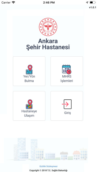Emulate iPhone app Ankara Şehir Hastanesi using MyAndroid Emulate iPhone app Ankara Şehir Hastanesi using MyAndroid