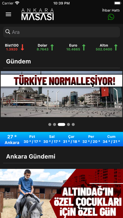 Emulate iPhone app Ankara Masası using MyAndroid Emulate iPhone app Ankara Masası using MyAndroid