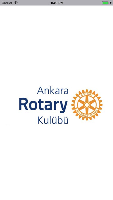 Emulate iPhone app Ankara Rotary Kulübü using MyAndroid