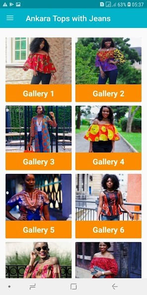 Run android online APK Ankara Tops with Jeans Fashion from MyAndroid or emulate Ankara Tops with Jeans Fashion using MyAndroid