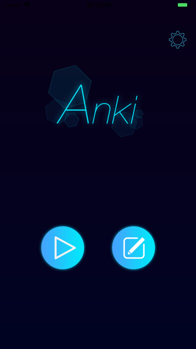 Emulate iPhone app Anki Flashcard using MyAndroid