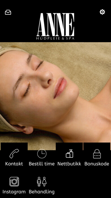 Emulate iPhone app Annes Hudpleie & Spa using MyAndroid Emulate iPhone app Annes Hudpleie & Spa using MyAndroid