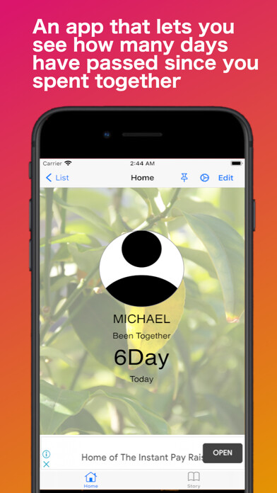 Emulate iPhone app Anniversary calculation using MyAndroid