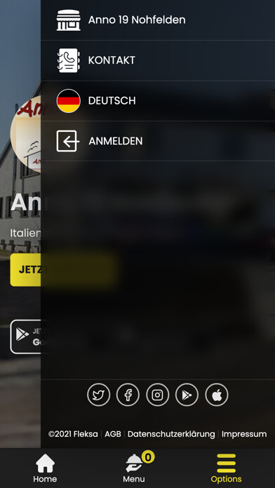 Emulate iPhone app Anno 19 Nohfelden using MyAndroid