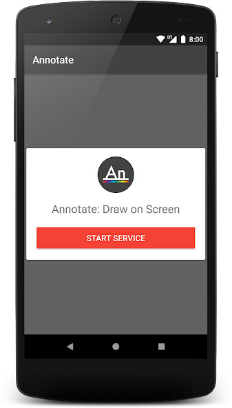 Run android online APK Annotate: Draw on Screen from MyAndroid or emulate Annotate: Draw on Screen using MyAndroid