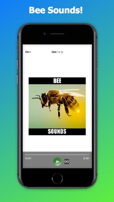 Emulate iPhone app Annoying Bee Sounds! using MyAndroid
