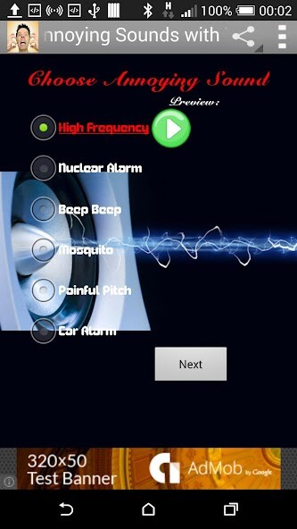 Emulate Android APK Annoying Sounds with Timer