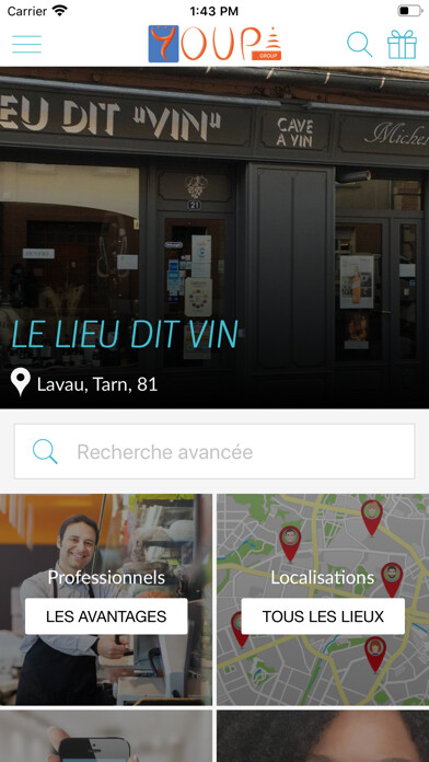 Emulate iPhone app Annuaire YOUPI:Géolocalisation using MyAndroid Emulate iPhone app Annuaire YOUPI:Géolocalisation using MyAndroid