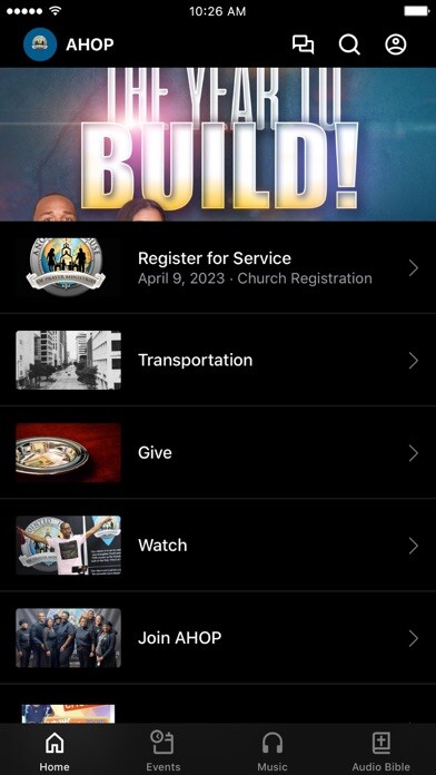 Emulate iPhone app Anointed House Of Prayer Min using MyAndroid Emulate iPhone app Anointed House Of Prayer Min using MyAndroid