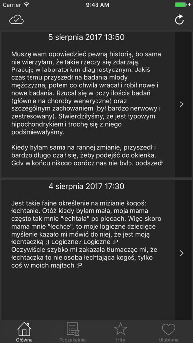 Emulate iPhone app Anonimowe Wyznanie using MyAndroid