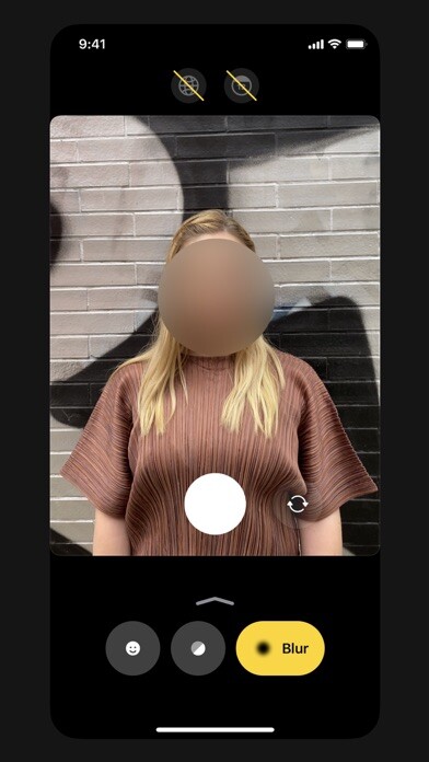 Emulate iPhone app Anonymous Camera using MyAndroid