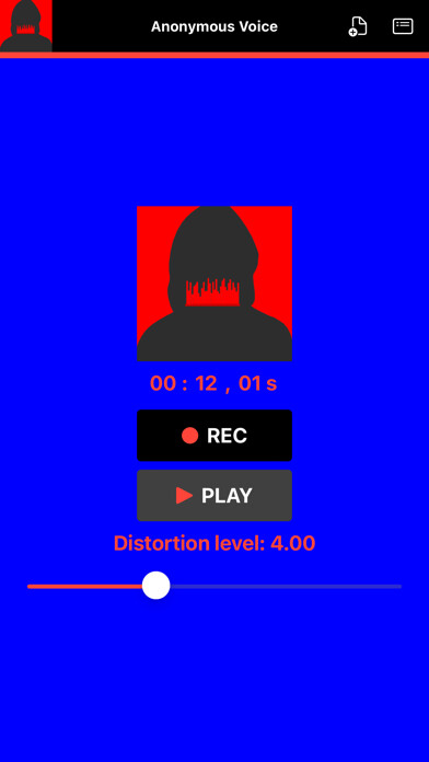 Emulate iPhone app Anonymous Voice Recorder using MyAndroid Emulate iPhone app Anonymous Voice Recorder using MyAndroid