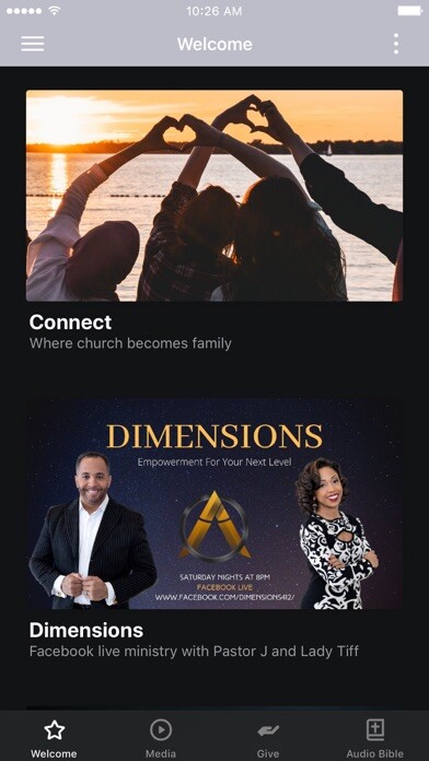 Emulate iPhone app Another Level Ministries using MyAndroid Emulate iPhone app Another Level Ministries using MyAndroid