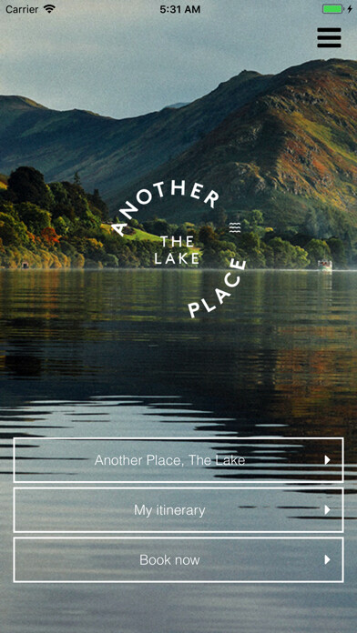 Emulate iPhone app Another Place, The Lake using MyAndroid