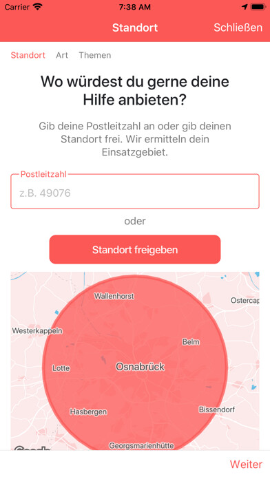 Emulate iPhone app Anpacker-App using MyAndroid