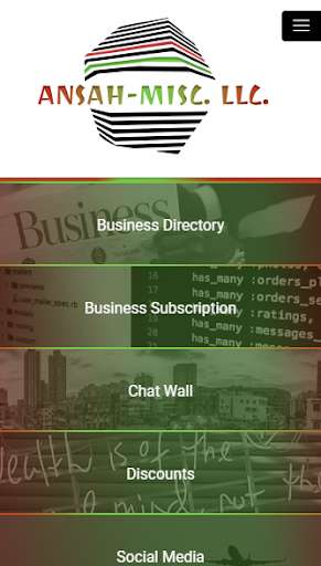 Run android online APK Ansah Africa from MyAndroid or emulate Ansah Africa using MyAndroid