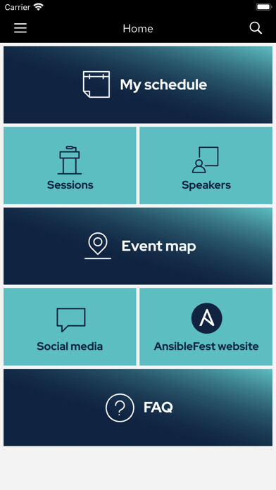 Emulate iPhone app AnsibleFest using MyAndroid Emulate iPhone app AnsibleFest using MyAndroid