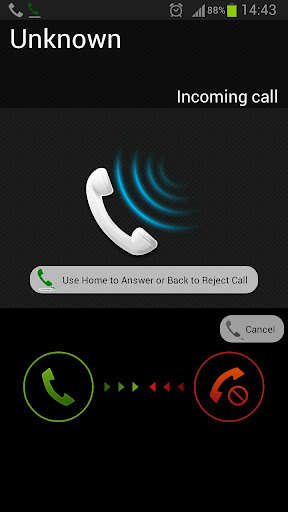 Run android online APK Answer Call Home button Easy from MyAndroid or emulate Answer Call Home button Easy using MyAndroid
