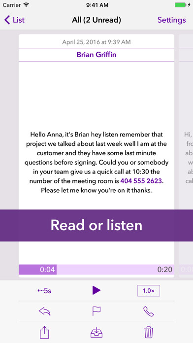Emulate iPhone app Answer Cloud Visual Voicemail using MyAndroid Emulate iPhone app Answer Cloud Visual Voicemail using MyAndroid